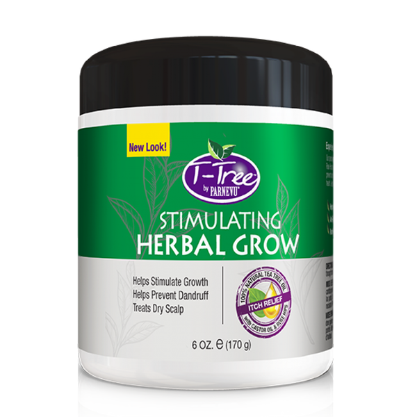 Parnevu T-Tree Herbal Grow Oil, 6 Ounce by Parnevu