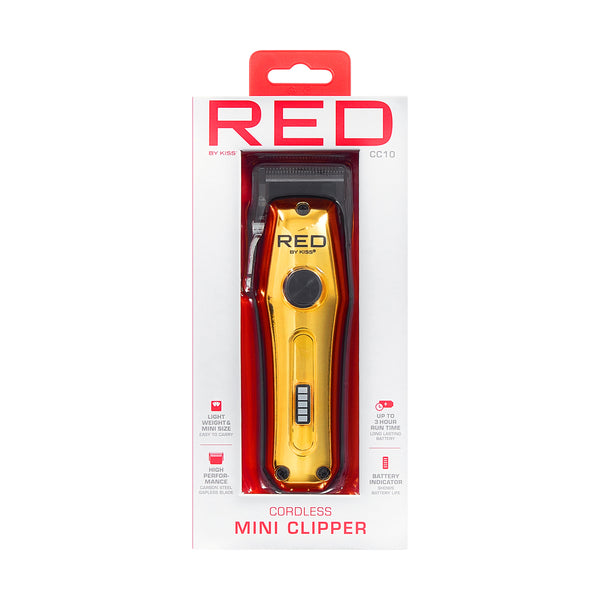 Red by Kiss Rechargeable Mini Cordless Hair Clipper