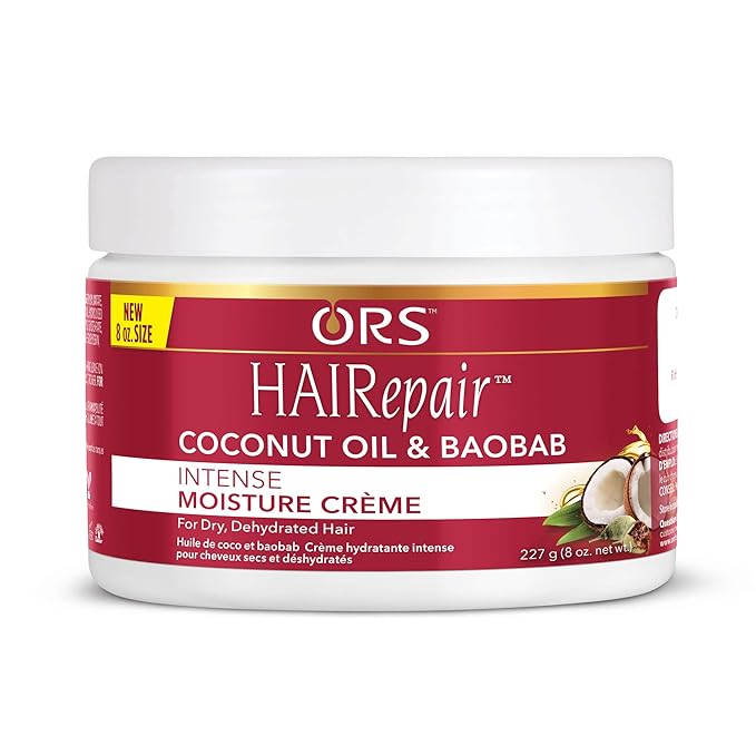 Coconut Oil and Baobab Intense Moisture Creme 8 oz
