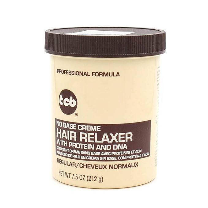 Tcb No Base Hair Relaxer Creme Regular