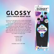 Shake-N-Go Virgin Remy Hair Weave Glossy 3 Bundles Straight