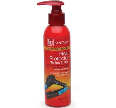 Fantasia IC Hair Polisher Heat Protector Styling Cream, 6 Oz