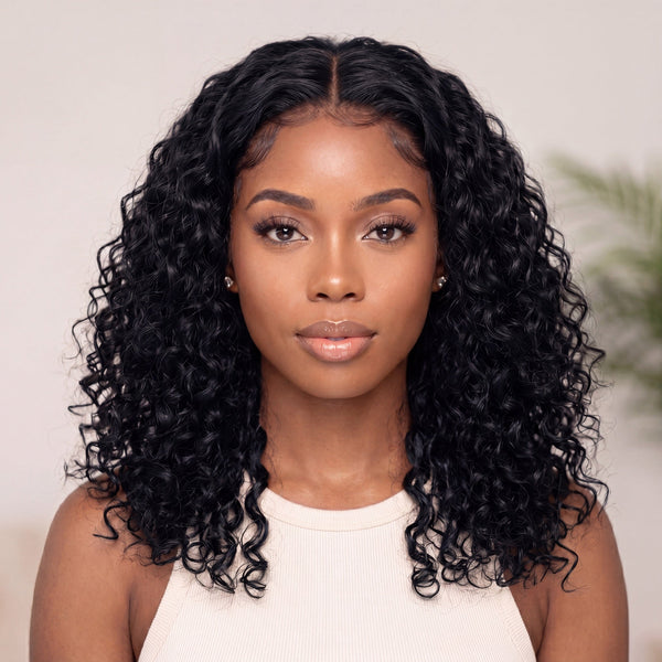 Natural Beauty - Synthetic Lace Side Part Wig — product view