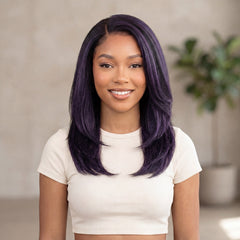 Girl Next Door - Synthetic Lace Side Part Wig