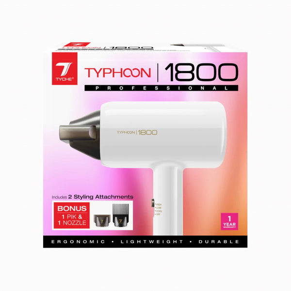 TYCHE Hair Dryer Typhoon 1800 — product view