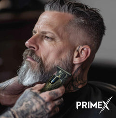 PrimeX Cordless Lithium Outlining Barber Trimmer Brass