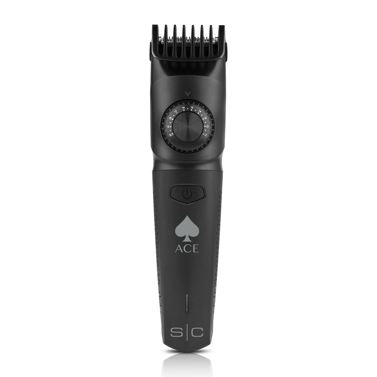 StyleCraft Ace Beard Blender Cordless USB-C Beard and Hair Trimmer, Black, Rechargeable, 39 Length Settings