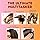 OGX Frizz-Free + Keratin Smoothing Oil Shampoo, 5 in 1, for Frizzy Hair, Shiny Hair, 13 Fl Oz — product view