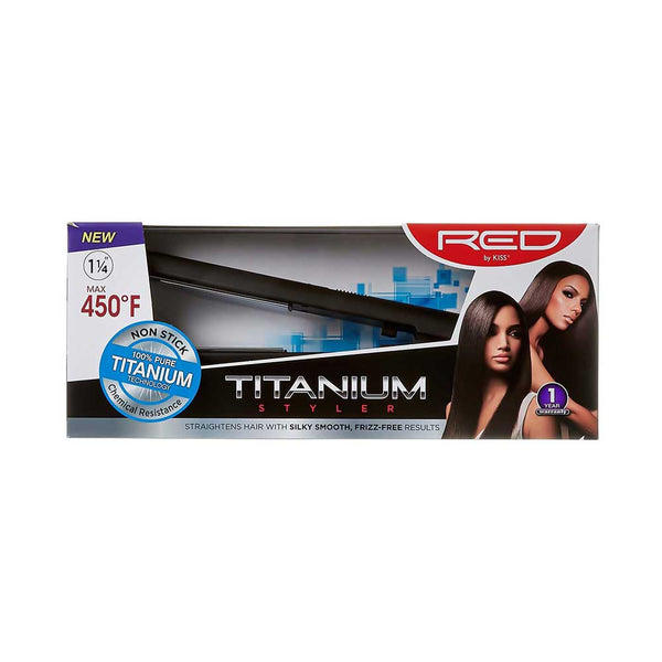 red by kiss Titanium Styler 100% Pure Titanium Technology