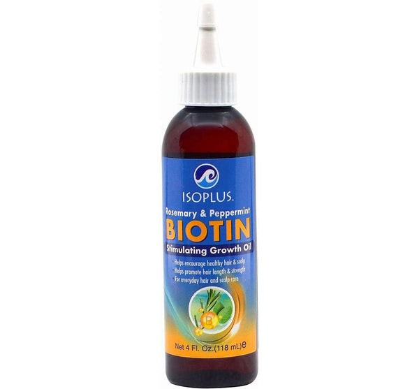 Isoplus Rosemary And Peppermint Biotin Oil - 4 Fl Oz