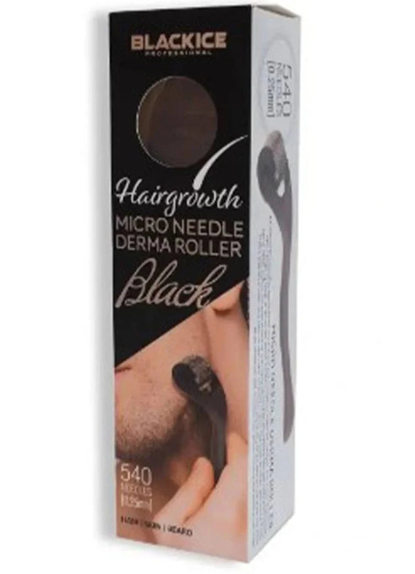 Black Ice Hair Growth Derma Roller — product view