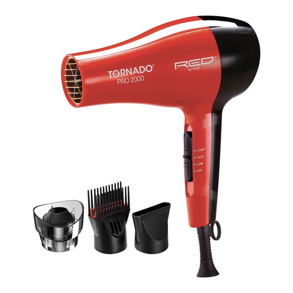 red by kiss Tornado Pro 2000 3 Styling Attachments