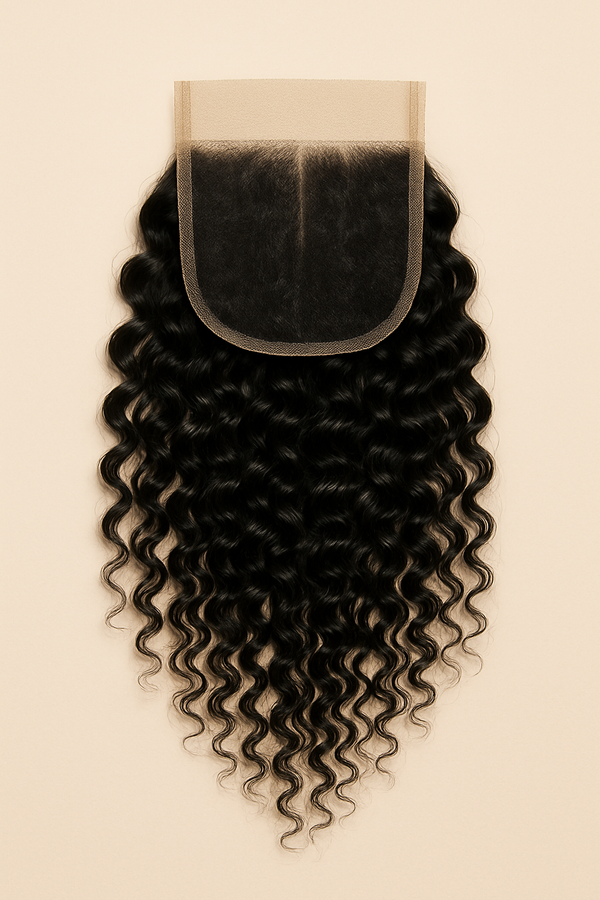 Peruvian Curly 5x5 HD Lace Closures — product view