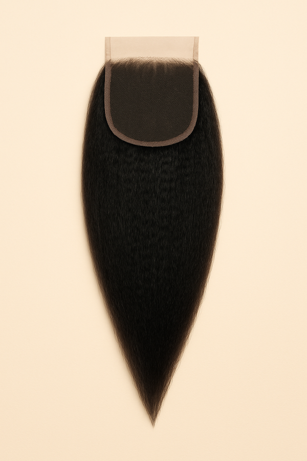 Brazilian Kinky Straight 4x4 HD Lace Closures — product view
