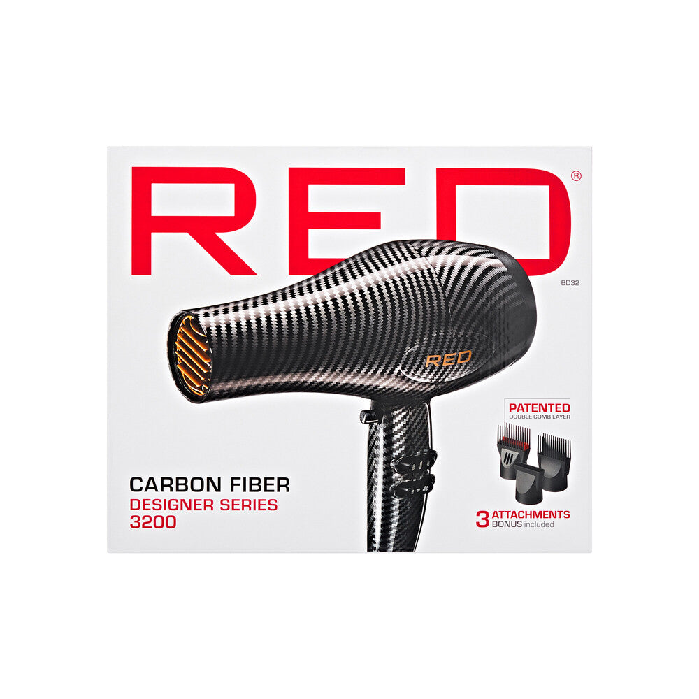 RED BY KISS RED 3200 BD DESIGNER SERIES CARBON FIBER