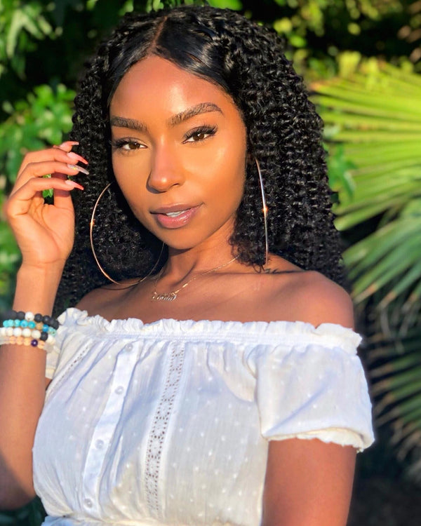 Virgin Brazilian Curly Bundle — product view