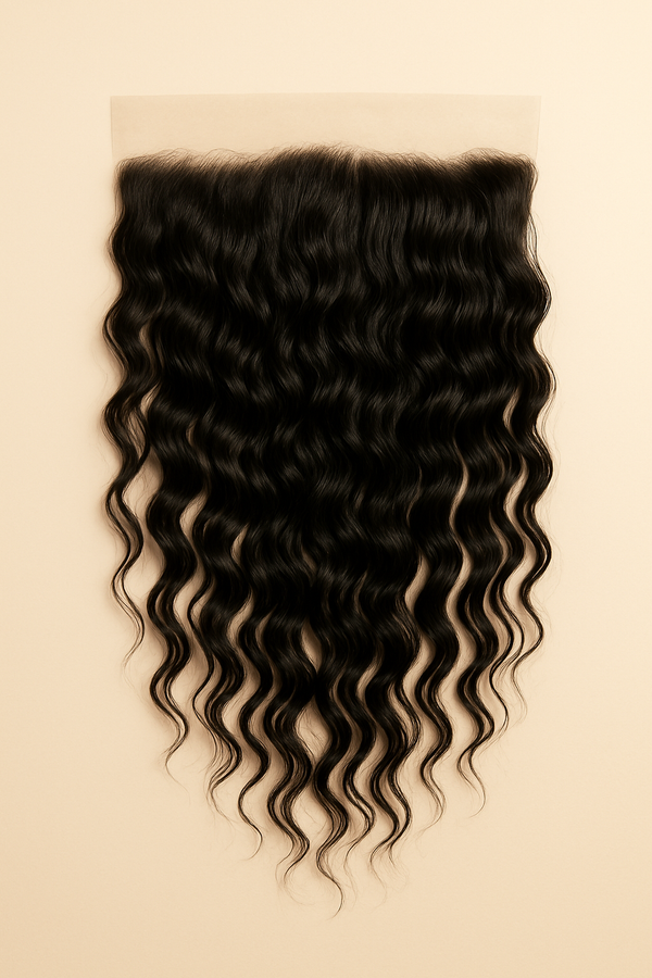 Virgin Brazilian Water Wave Standard Lace Frontal — product view