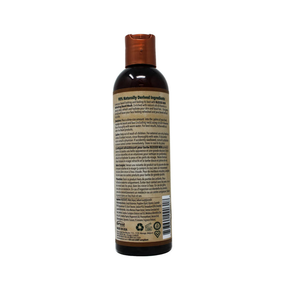 Blessed Men Refreshing Beard Wash, Deeply Clean with Natural Herbs