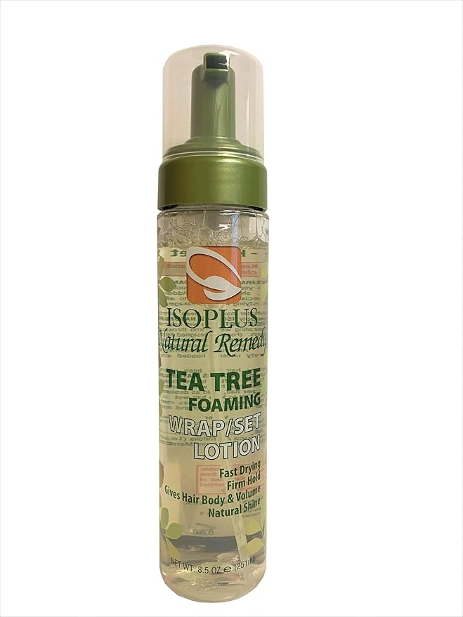 Isoplus Isoplus natural remedy olive oil foaming wrap set lotion 8.5 oz, 8.5 Ounce