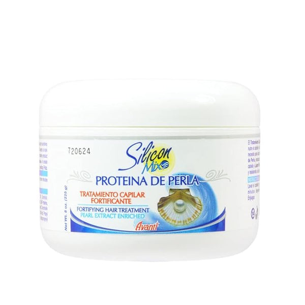 Silicon Mix Silicon Mix Proteina De Perla Protein Fortifying Hair Treatment Pearl, 8 Ounce