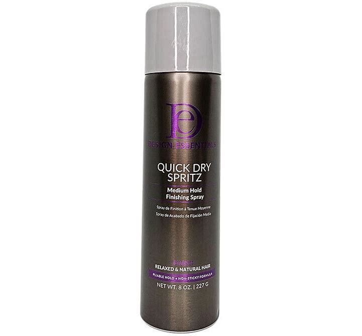 Design Quick Dry Spritz Medium Hold Finishing Spray 8Oz