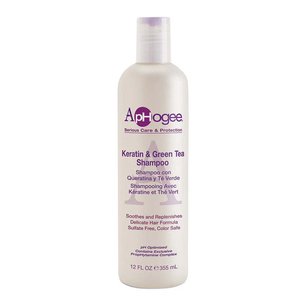 Aph ogee Keratin & Green Tea Shampoo