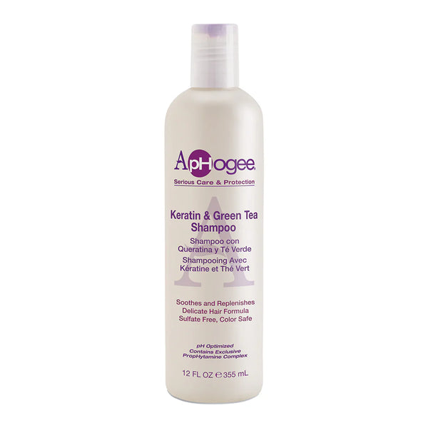 Aph ogee Keratin & Green Tea Shampoo