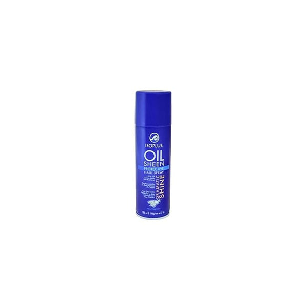 Isoplus Oil Sheen Regular Conditioning Hair Spray, 7 Oz