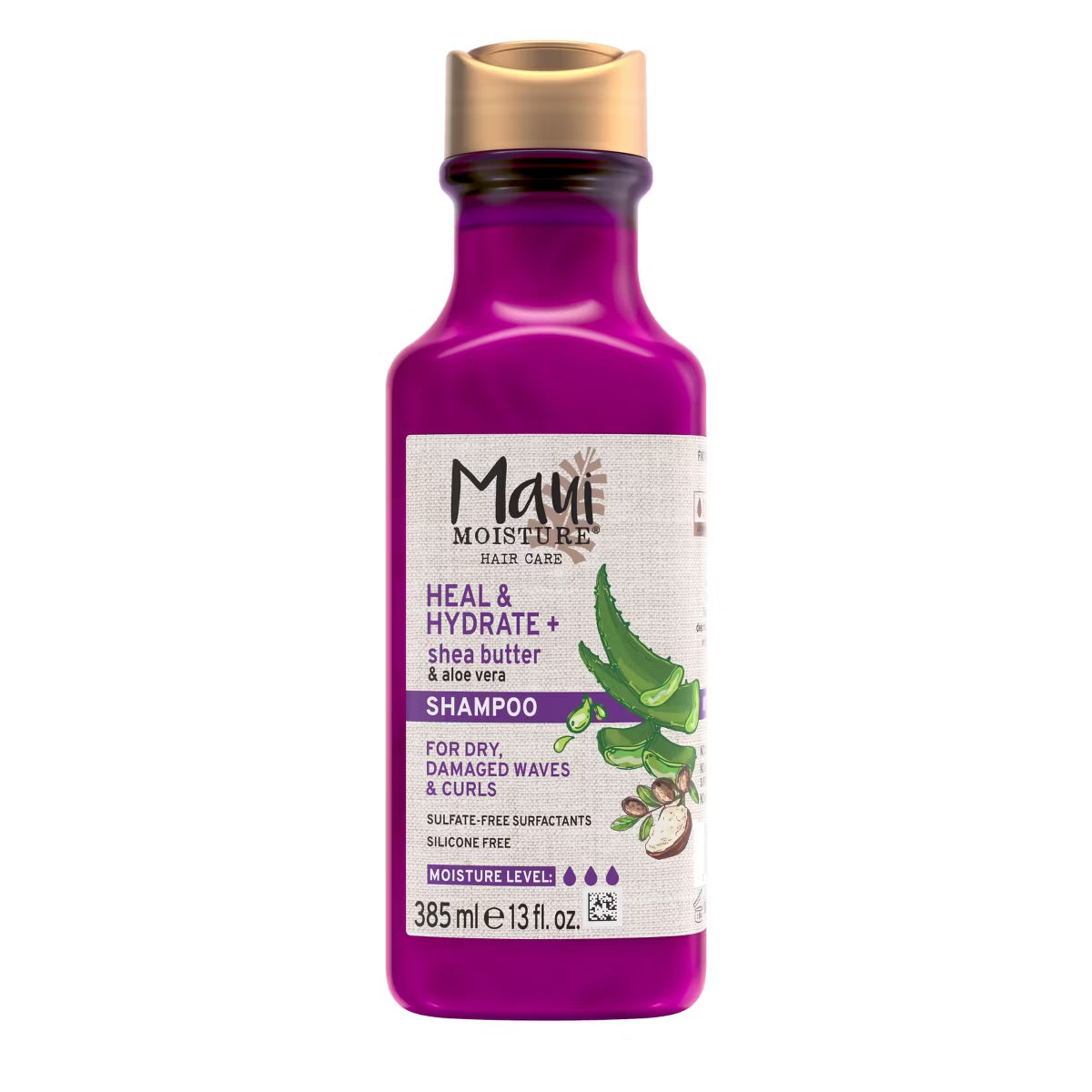 Maui Moisture Heal & Hydrate + Shea Butter Shampoo for Tight Curly Hair - 13 fl oz