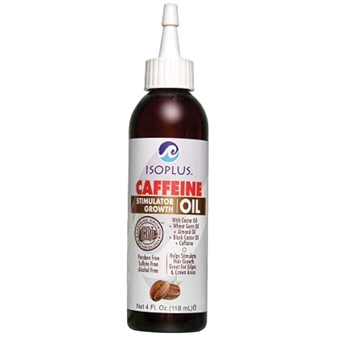 ISOPLUS CAFFEINE STIMULATOR GROWTH OIL - 4 OZ