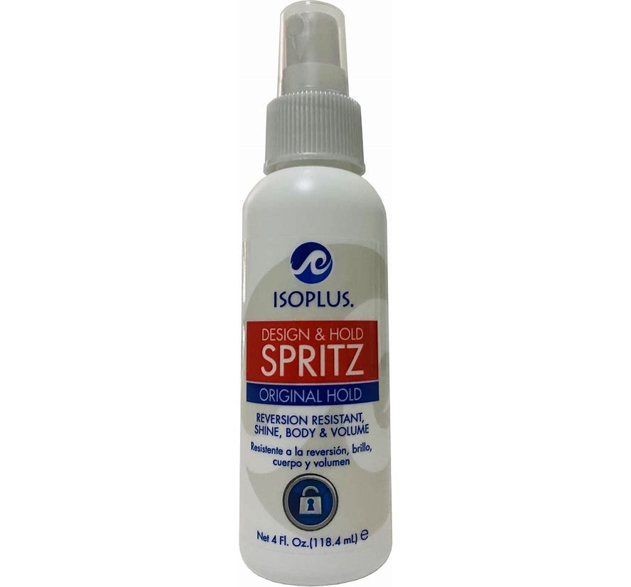 Isoplus Design And Hold Spritz - 4 Fl Oz - Original Hold