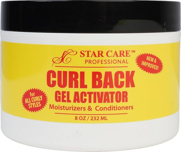 Curl Back Gel Activator 8oz Hydrating Curl Enhancer