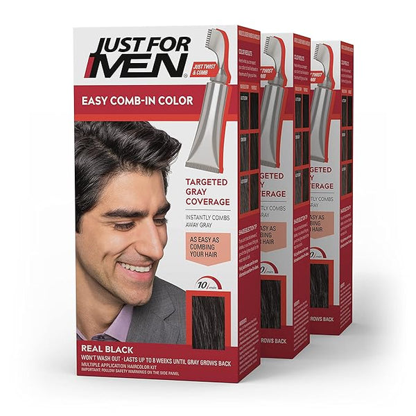Just For Men Easy Comb-In Color Mens Hair Dye — product view