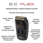 StyleCraft Professional Flex Shaver With Super-Torque Motor