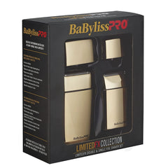 Babyliss Pro LimitedFX Single & Double Foil Shaver Set Gold -