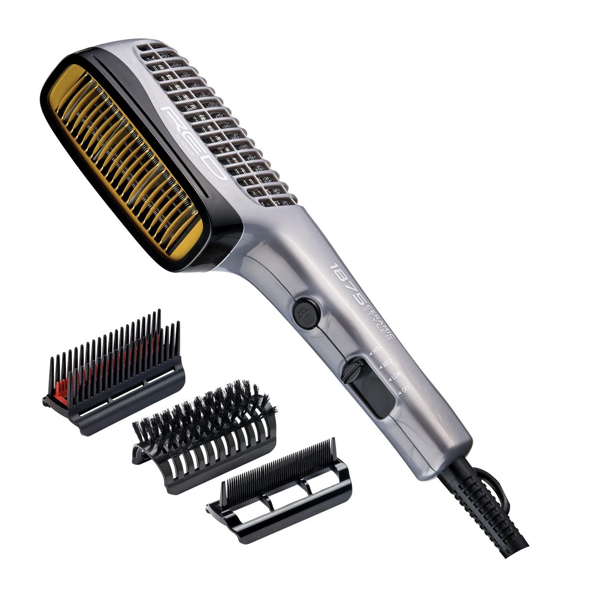 RED by KISS 1875 Ceramic Ionic Hair Styler with Detangler Pik