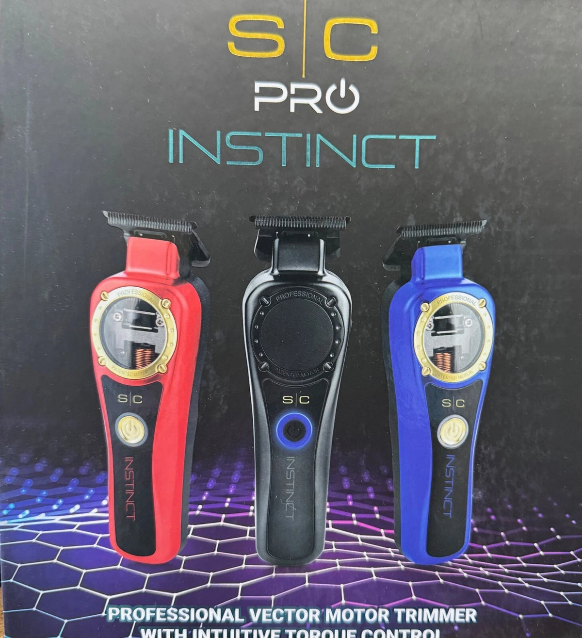 STYLECRAFT INSTINCT PROFESSIONAL VECTOR MOTOR CORDLESS HAIR TRIMMER
