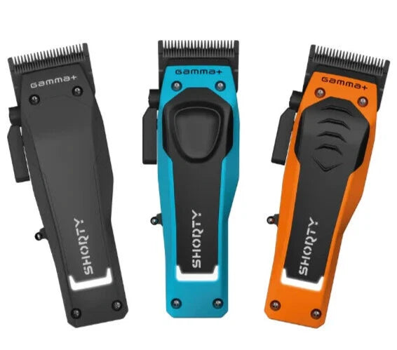 Gamma+ SHORTY Hair Clipper Professional Compact 3 Lids - US PLUG