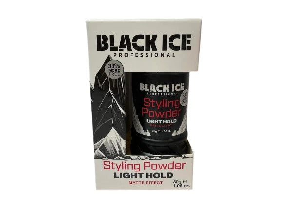 Black Ice Professional Styling Powder Light Hold \ Texturizing Matte Effect 30g — product view