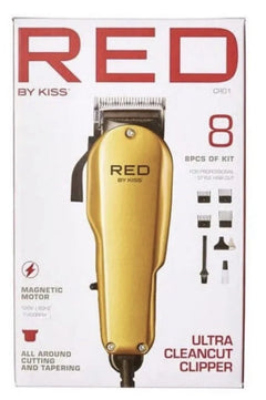 RED BY KISS | Ultra Clean Cut Clipper 8 PCS OF KIT