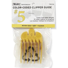 WAHL Color Coded Clipper Guide #5 Yellow 5/8