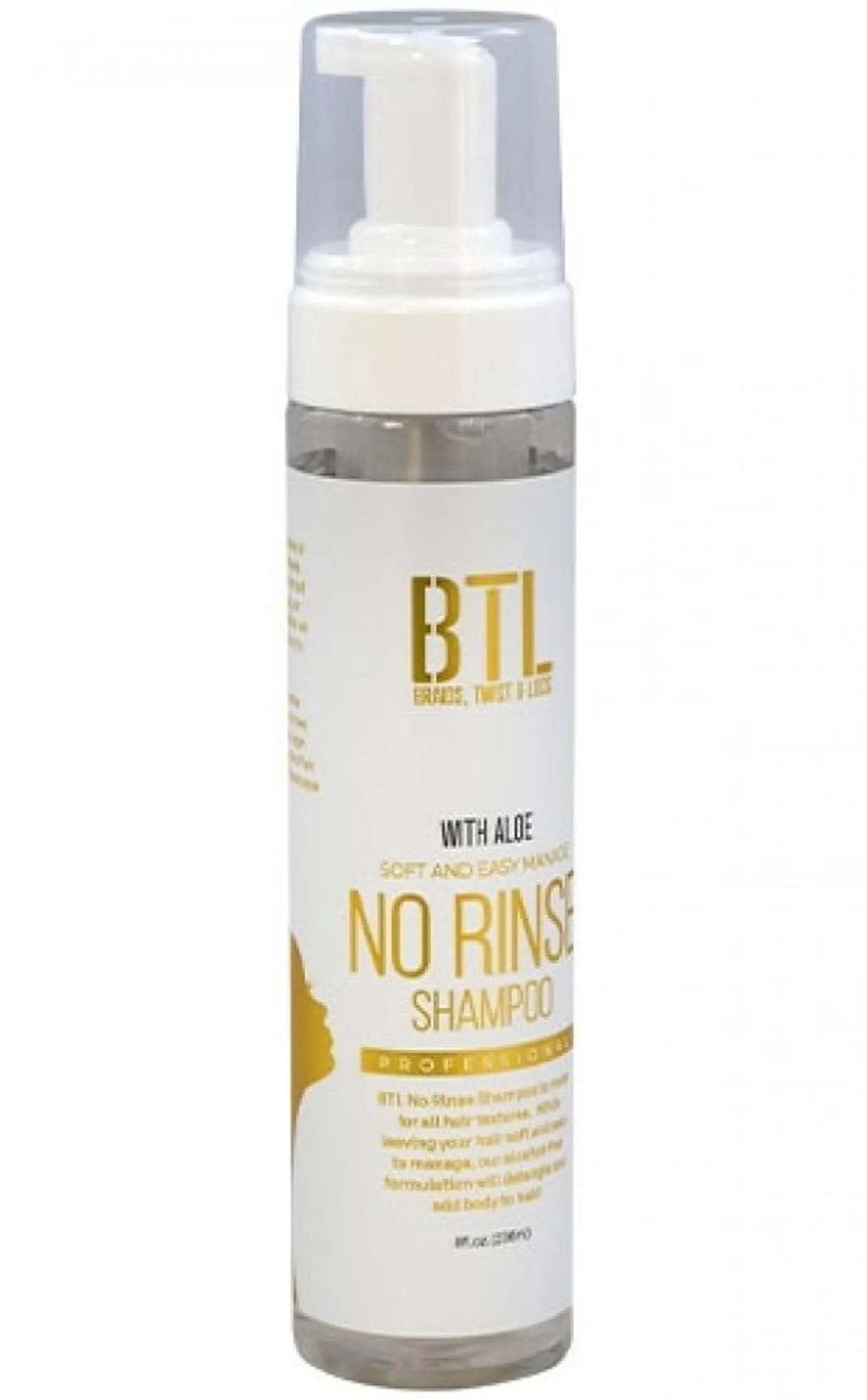 BTL No Rinse Shampoo 8oz