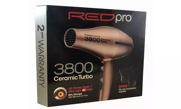 Red Pro 3800 Ceramic Turbo Hair Dryer