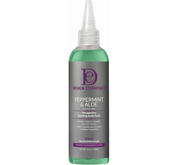 Design Essentials Peppermint Aloe Scalp Tonic 4Oz