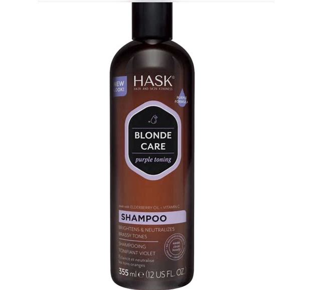 Hask Blonde Care Purple Toning Shampoo