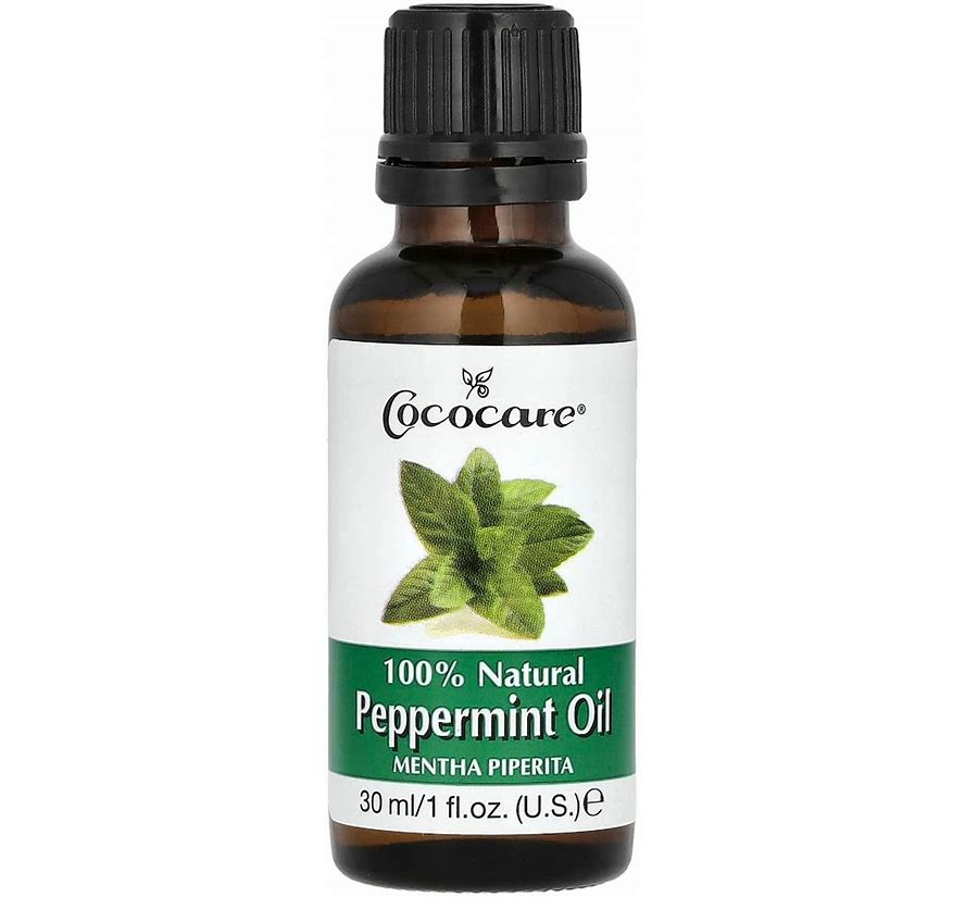 Cococare 100% Natural Peppermint Oil - 1 Fz
