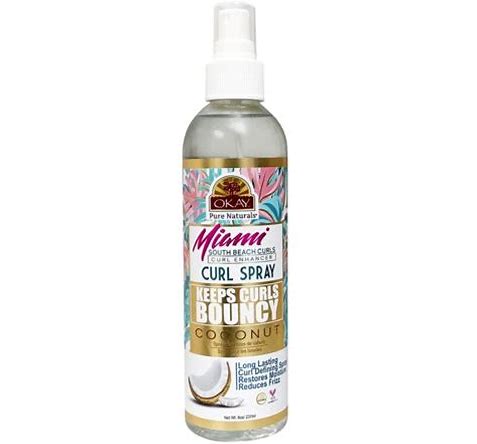 Okay Miami South Beach Curl Spray - 8 Oz
