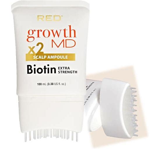 Red By Kiss Growthmd Extra Strength Scalp Ampoule With Biotin