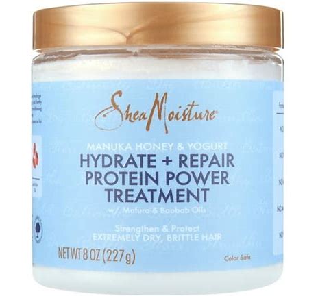 Sheamoisture Manuka Honey And Yogurt Hydrate Plus Repair Protein Power - 8 Oz Treatment
