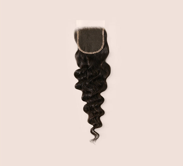 Peruvian Loose Wave 4x4 HD Lace Closures
